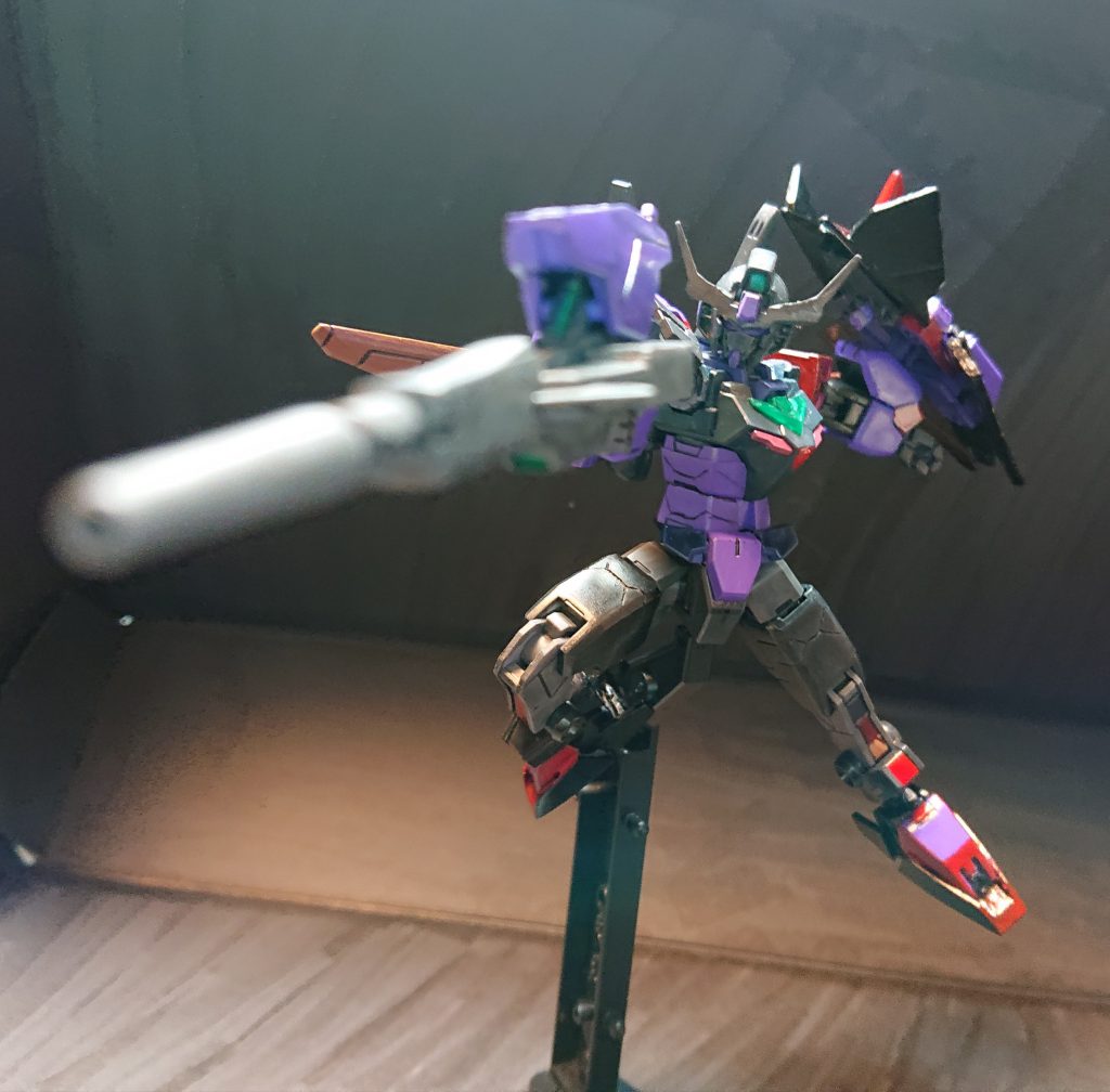 ライフル部分は、AEG2のハイパードッズライフルから拝借。