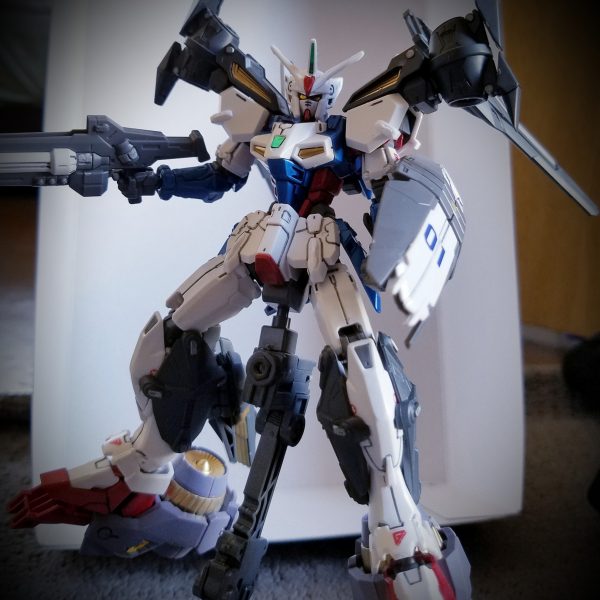 ガンダムジュミナス01　高機動ユニット&バックスラスター拡張付き