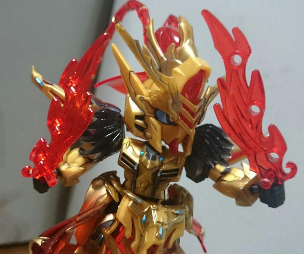 エフェクトはそのまま剣にも