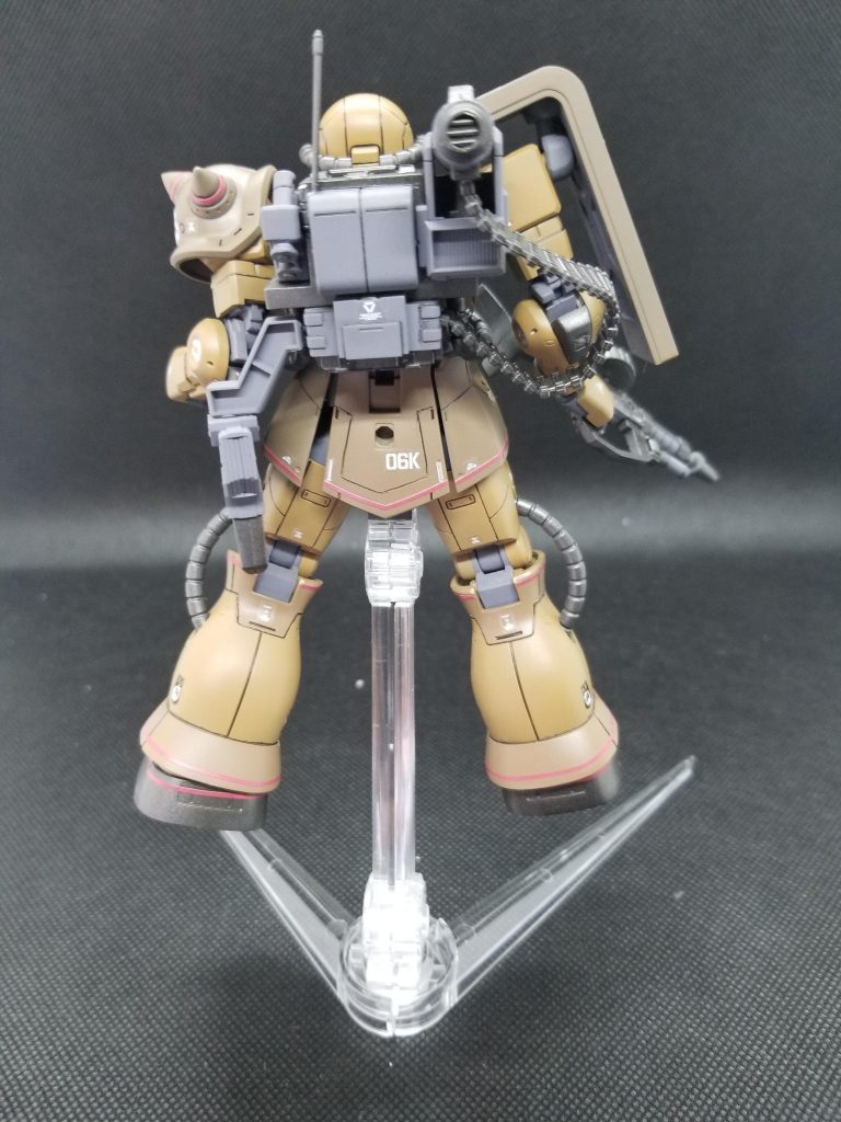 リアバックパックには後方支援機っぽくアンテナをつけてます