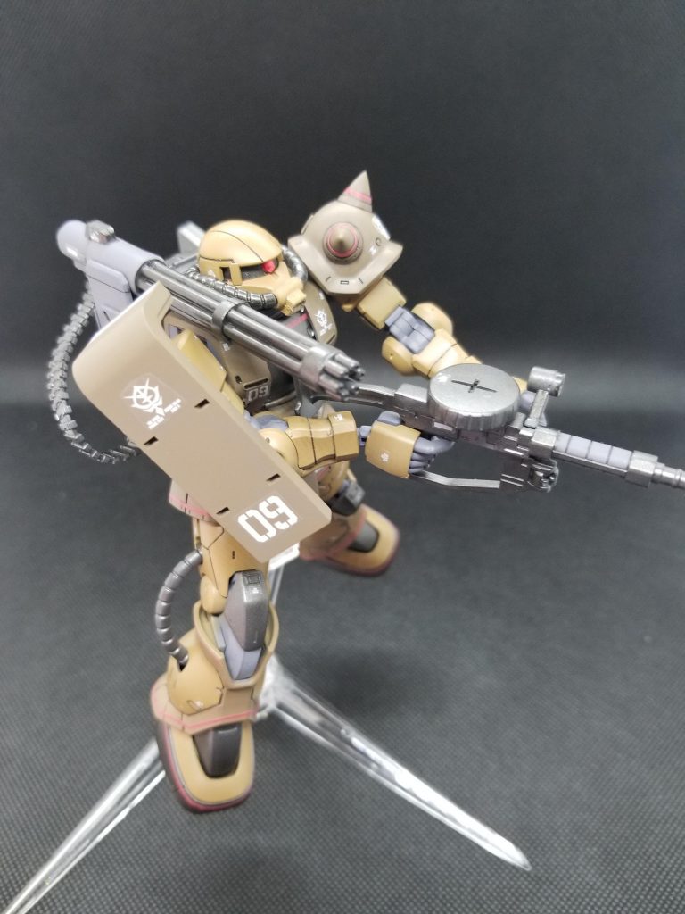 HGザクハーフキャノン–5枚目/制作者：lunablood