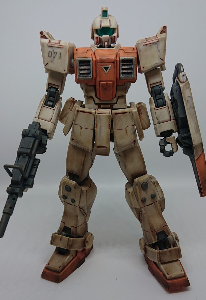 このキットは非常に出来が良いと思います。そのままでカッコいいですね。