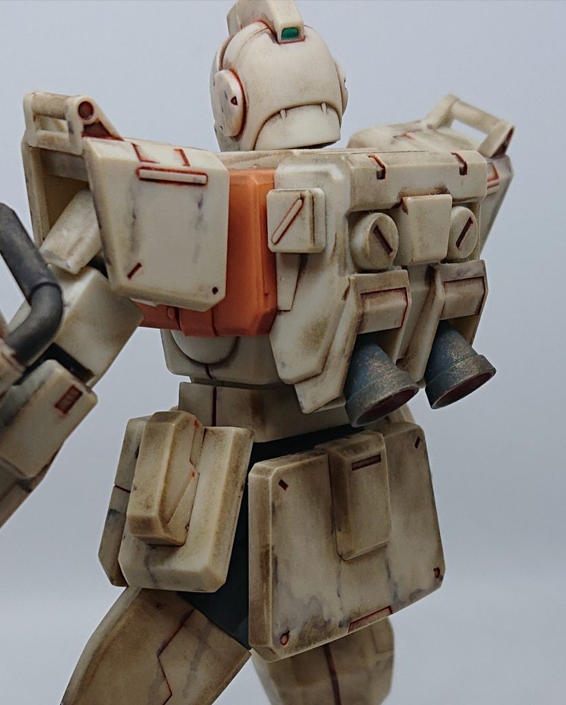HGUC陸戦型ジム（リメイク）–6枚目/制作者：ガンプラおじさん