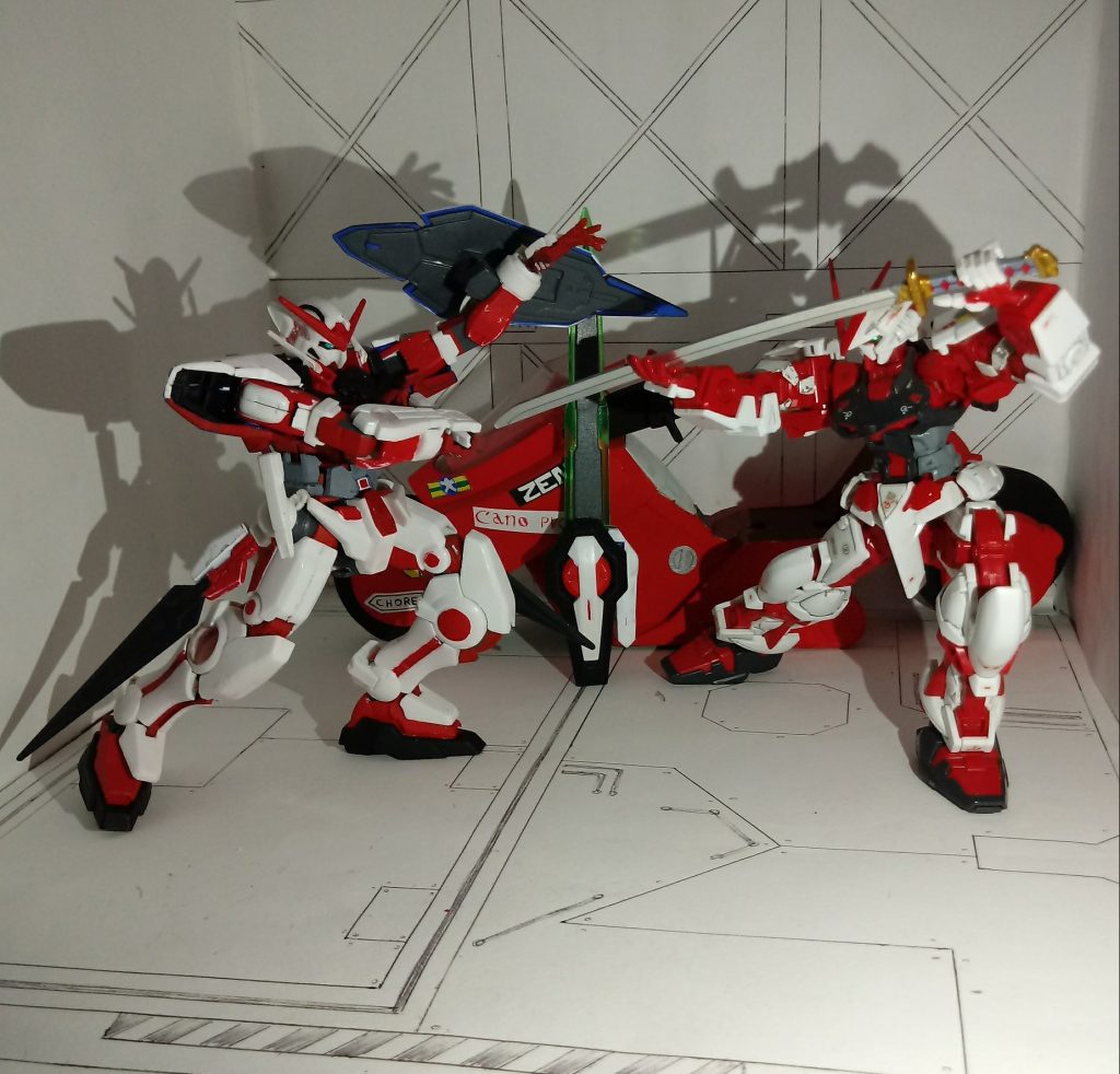 One Exia feature I like: shoulder beam saber!