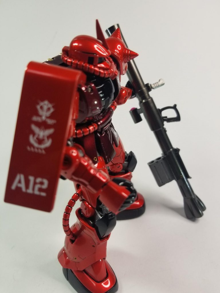 前回のシャアザクの使い回しです。