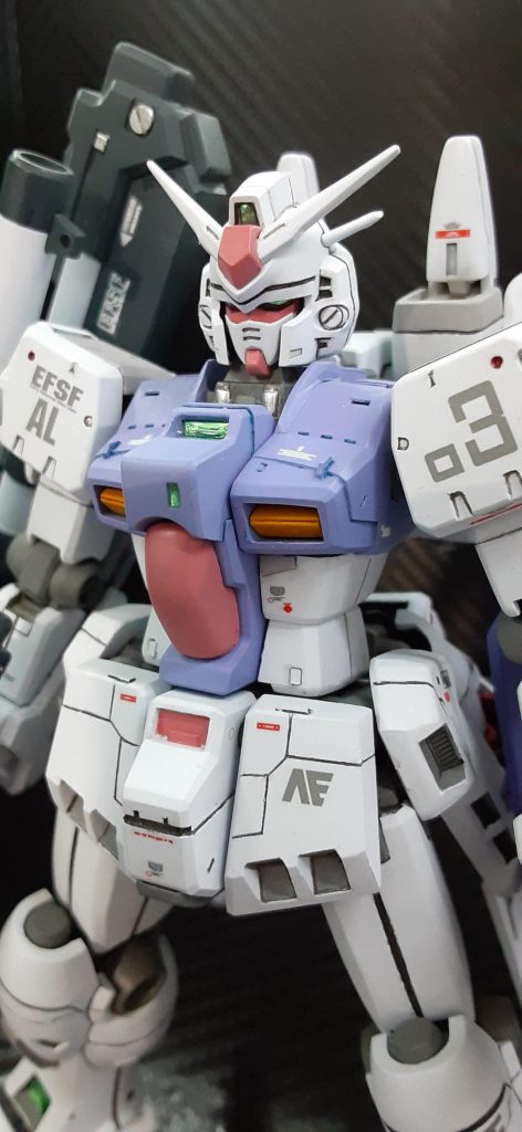 GP03は昔から好きなMS(MA？)です。デンドロもいいですが、ステイメン単体もとてもカッコいい機体ですね。推力ならグリプス戦役時代のMSにも匹敵する、とかいう設定も素敵です。