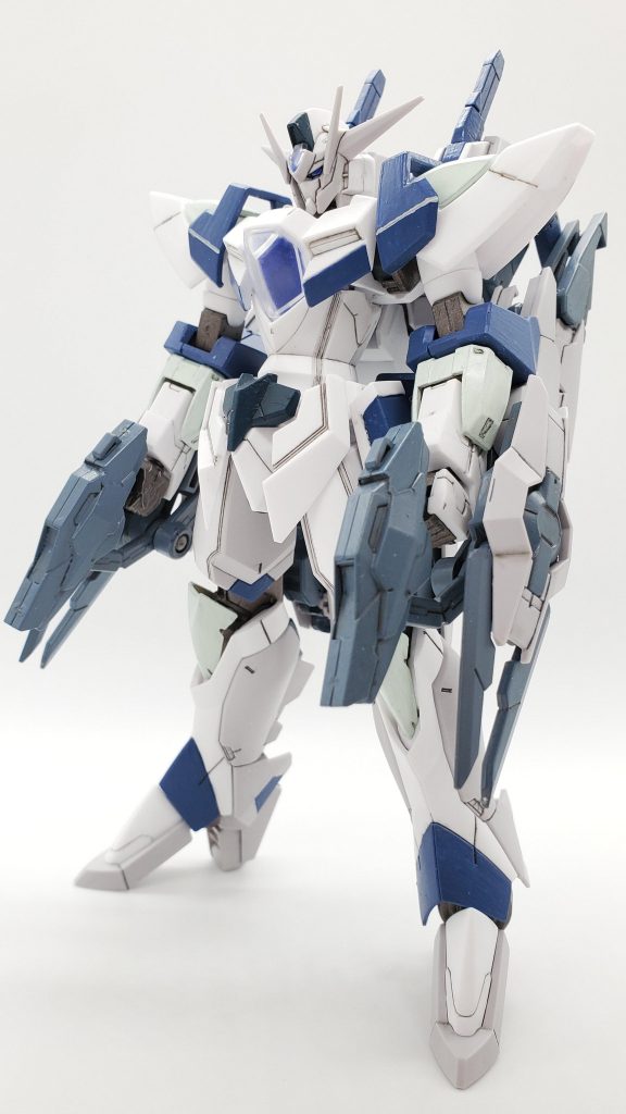 使用色　コバルトブルー　ホワイトグリーン　コバルトブルー＋ブルーグレー　ライトシーグレイ＋フィールドブルー（たぶん）　赤鉄色＋カッパーその場のノリで色をつくるのであまり配合を覚えていない・・・赤鉄色＋カッパーだけはお気に入りでよく使います。