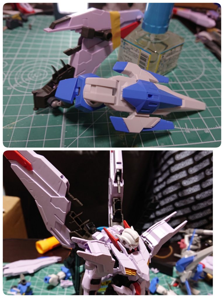 2機の象徴的なパーツをどう組み合わせるか、ここが案外苦労しましたね…