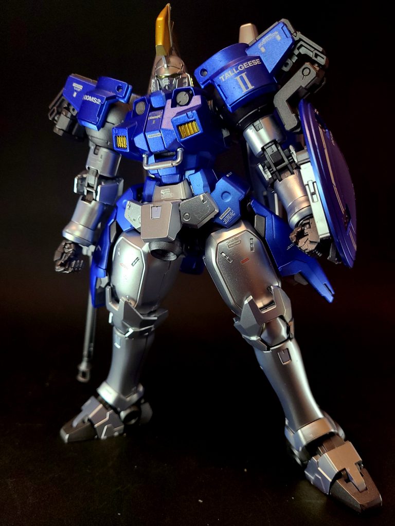 世界国家軍の大将機として投入され、ホワイトファングのビルゴIIを多数撃墜するなど猛戦する。その最中、因縁の相手である張五飛のアルトロンガンダムと一騎討ちを行い、互角以上に渡り合うも、ツインビームトライデントで胴体を貫かれ撃破される。