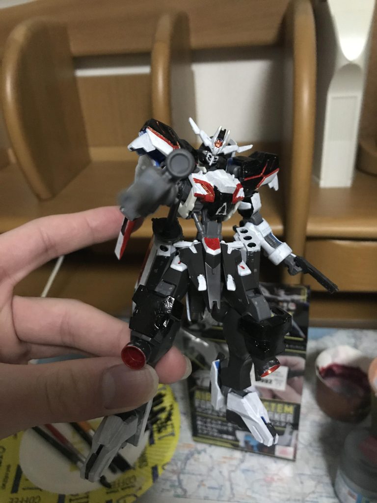 ライフル、ハンドガン装備