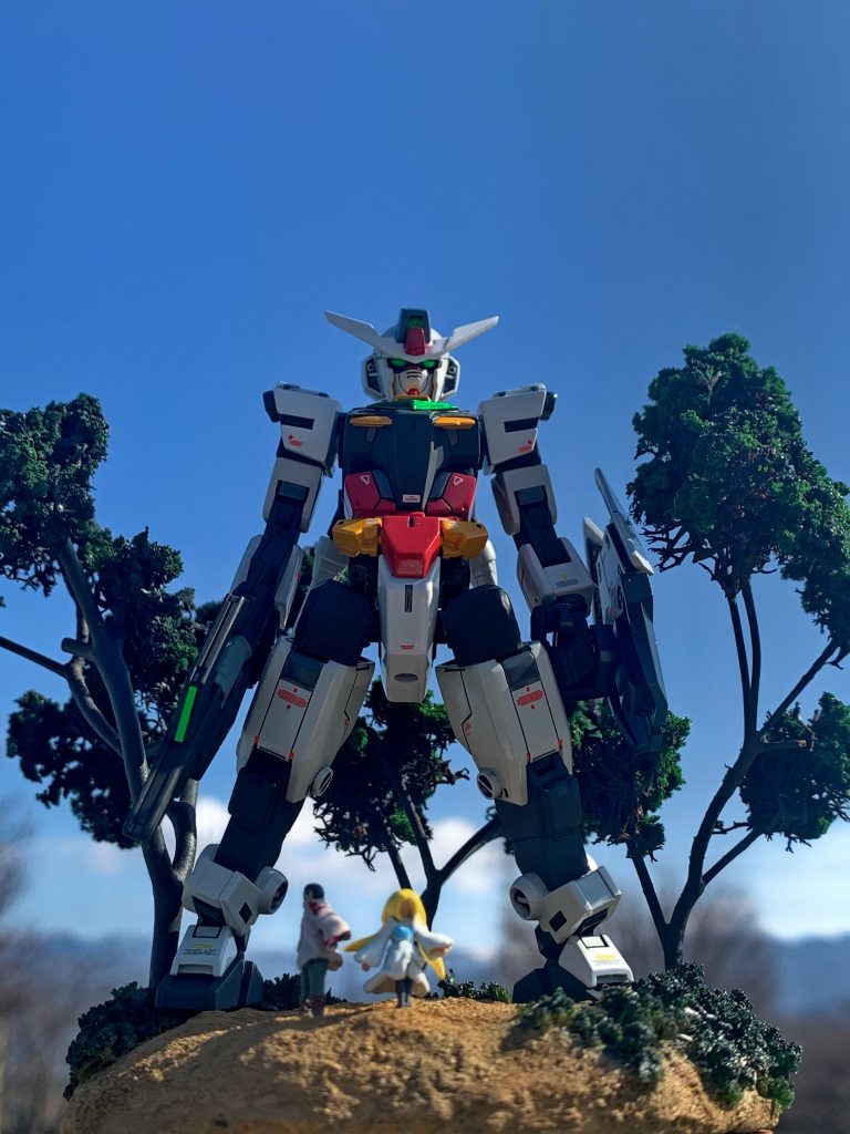 コアガンダム自体はプラネッツシステムをオミットしてディテールアップ