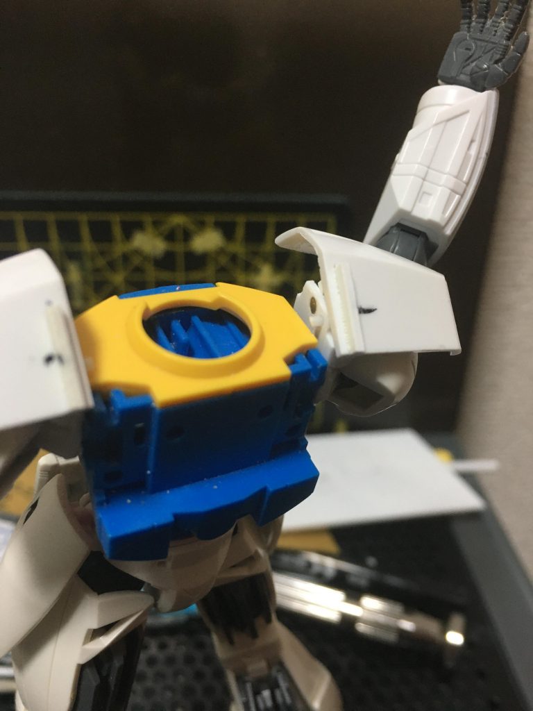 後ろから見るとこんな感じですね。