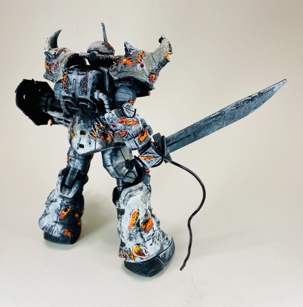 HGグフ◇コミック調タッチ仕上げ–3枚目/制作者：H4co Y