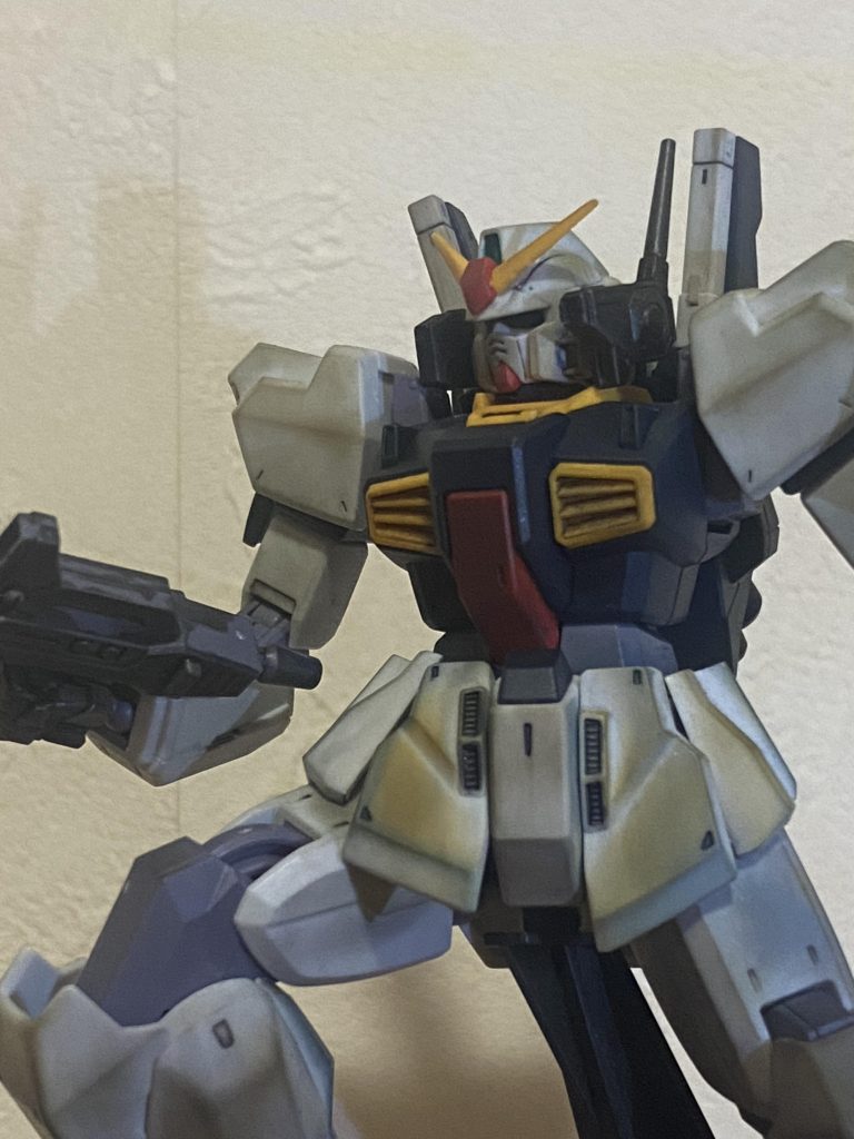 ウェザリングを多めにして、墨入れをしました‼️