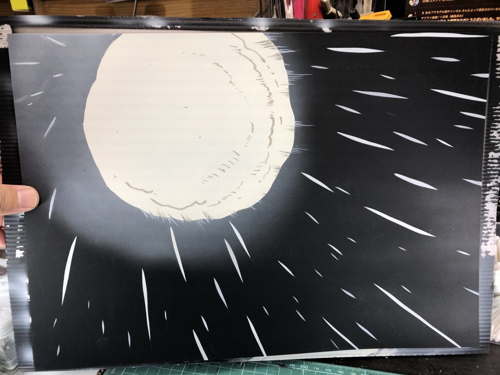 背景完成図です。