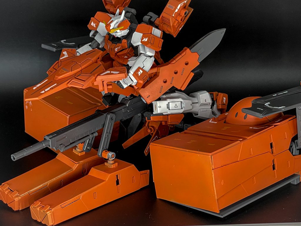 機動性の低さでメガライダーモード!( ´ ꒳ ` )ノロマン