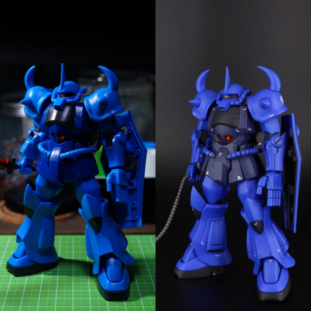 パチ組との比較です。