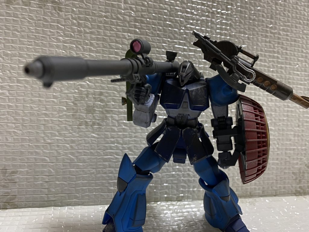 サンダーボルトザクのバズーカを少し改造しました