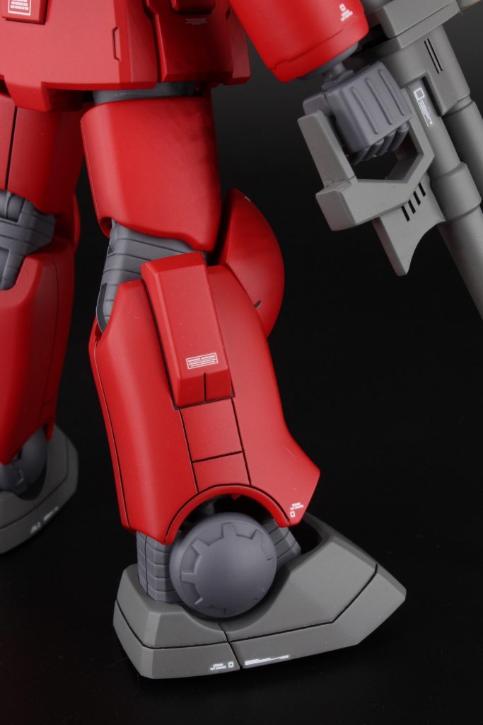 ガンキャノンは脚部の追加したラインがお気に入りです!