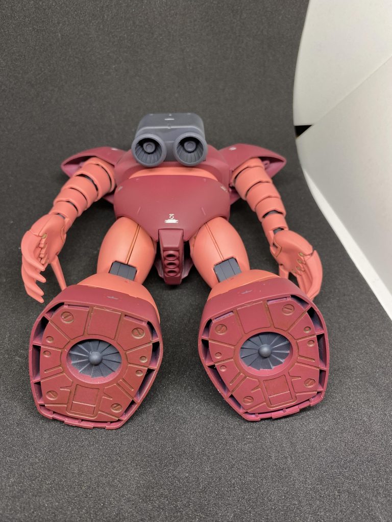 足裏のタービンも塗り分けてみました。