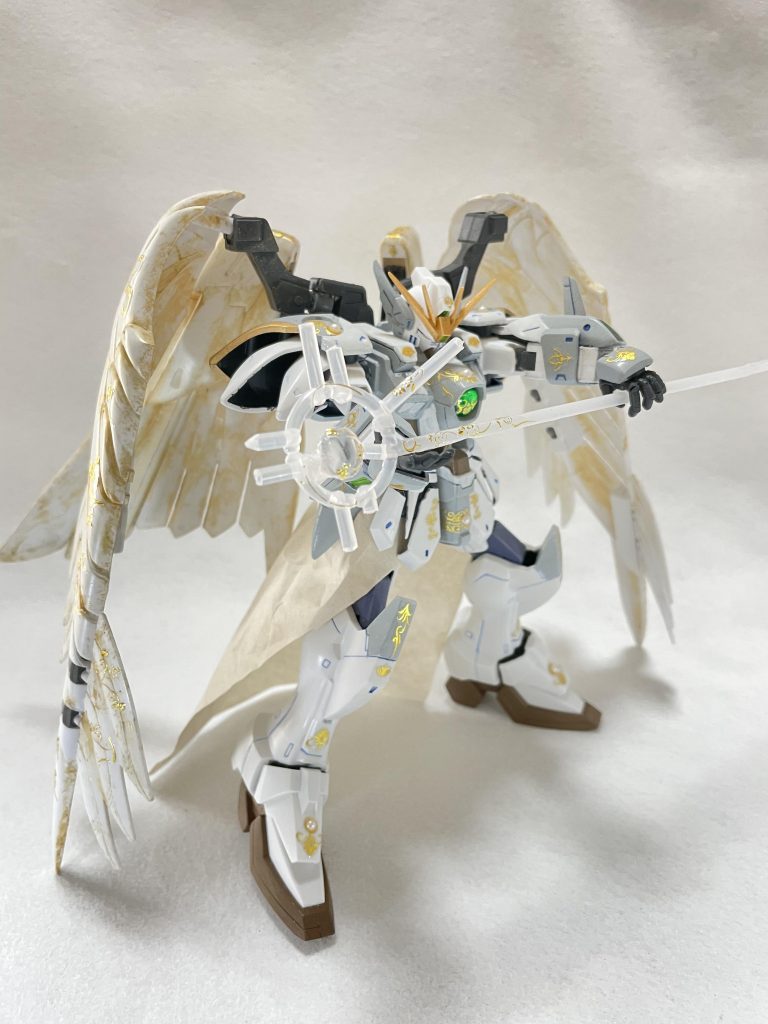 バスターケインのエネルギー発射態勢