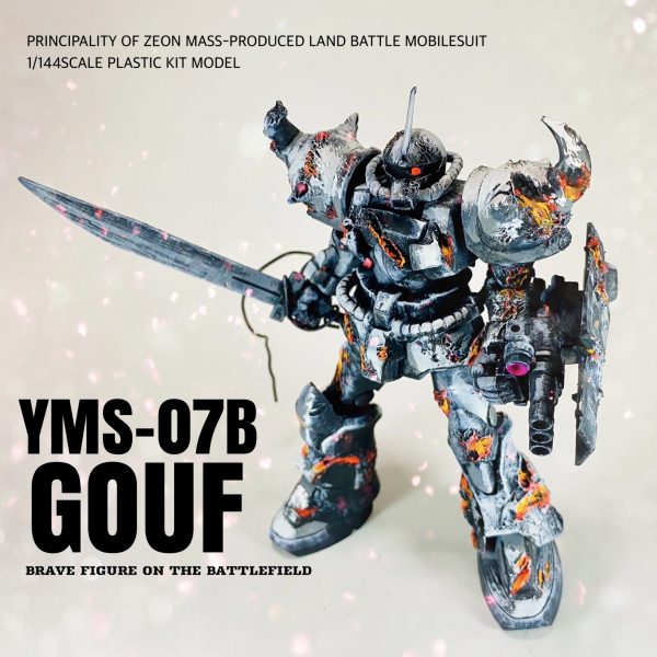 HGグフ◇コミック調タッチ仕上げ