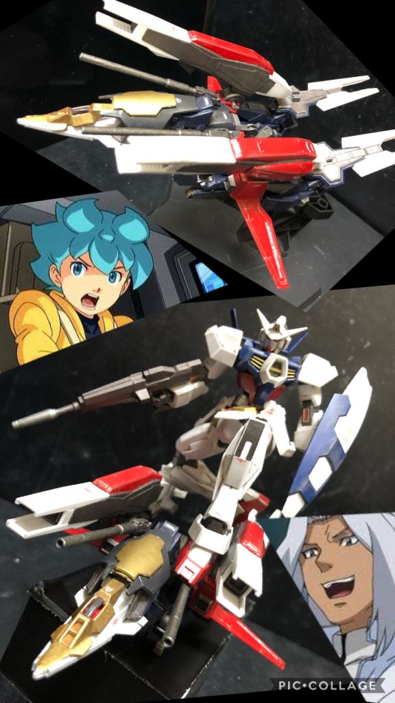 ウルフ「フリット!乗れ!空中のヤツらを蹴散らす!落ちるんじゃねえぞ!」フリット「ハイ!」ウルフ「さあ、覚悟しやがれゴキブリ共ー!!」フリット「スゴい...!これがAGE−ファイター...!」ウルフ「違うぜ、フリット。」フリット「え?」ウルフ「この機体がすげえんじゃねえ。この俺がすげえのよ。AGE−ファイターの最大の売り……それはこのウルフ・エニアクルがパイロットって事だぜ!」フリット「えーっと、えーー、はい。」