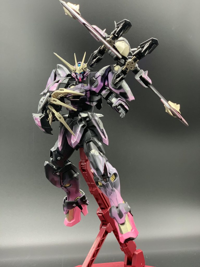 テスタメントガンダム陽炎塗装チャレンジ–3枚目/制作者：ansang
