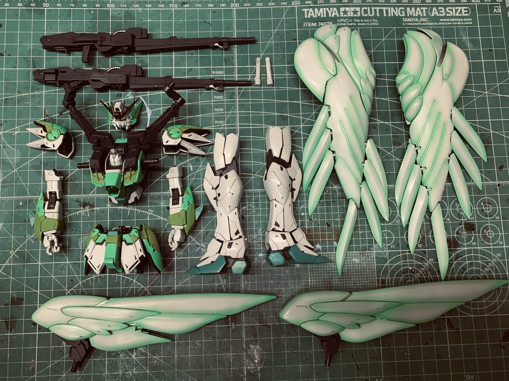 組む前に並べてみました。この時間が好き(´∀`*)ご覧いただきありがとうございました^o^