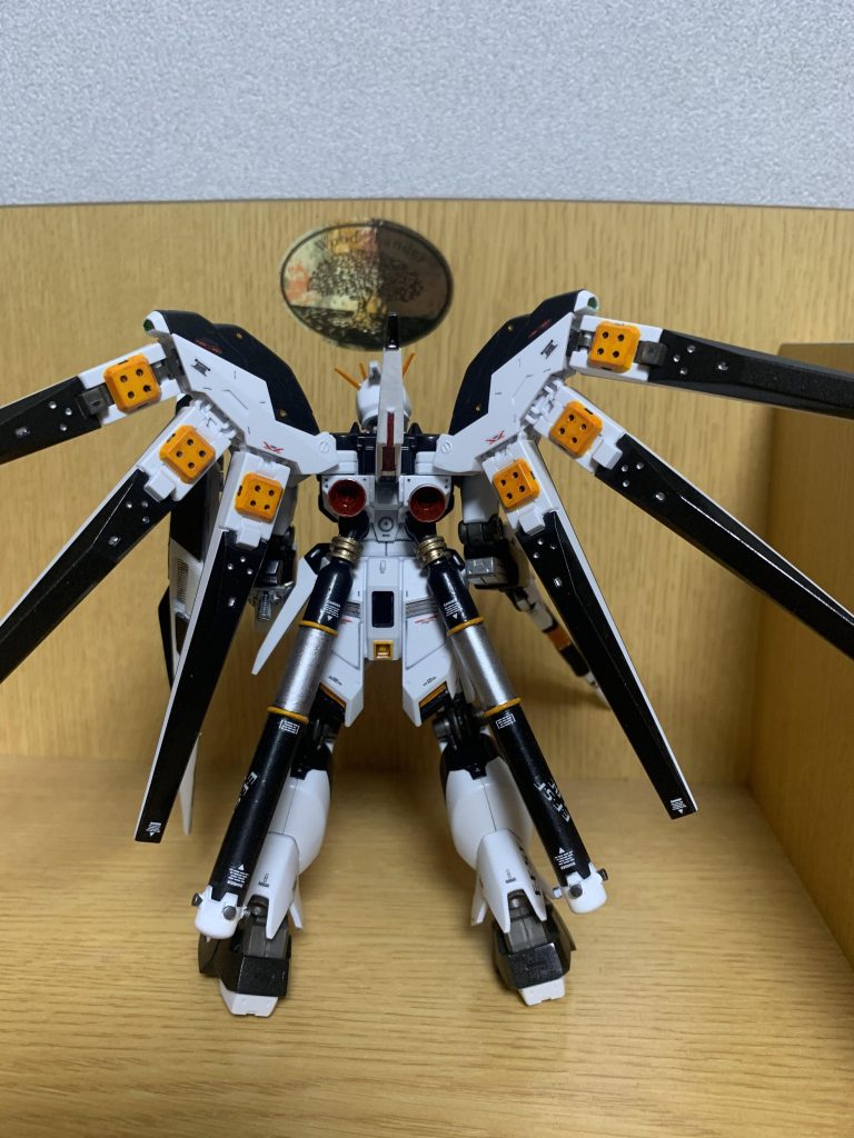 背中こんな感じにしました!プロペラントタンクがお気に入りです!