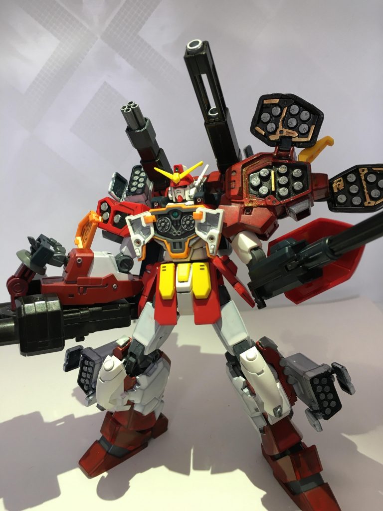 フルオープン全弾発射状態