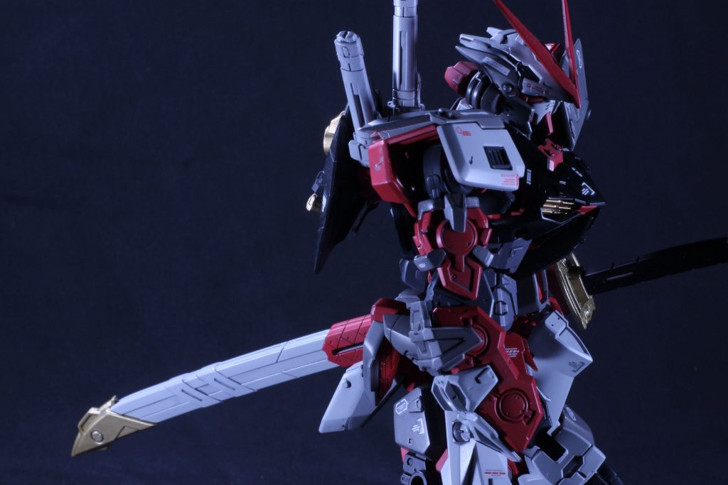 サイズ的には太刀ですが、刃は上向きで遊びました😊