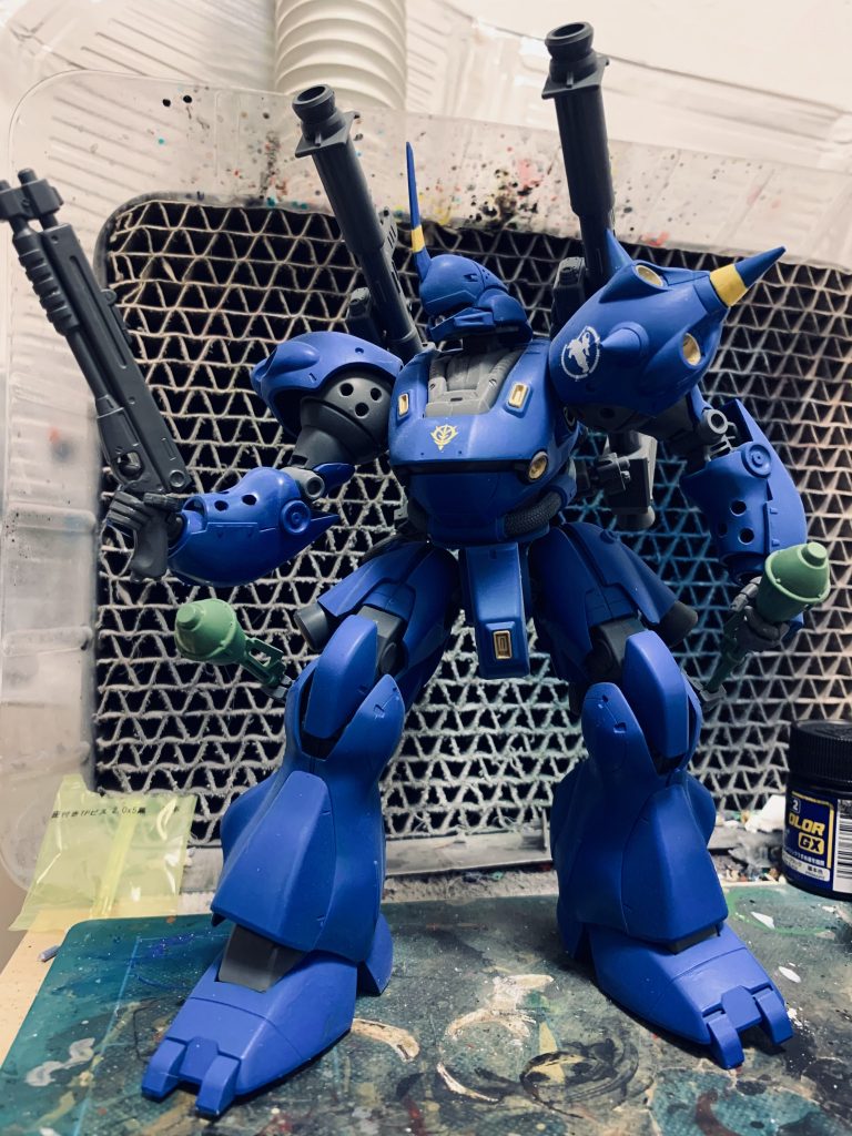 つや消しでマット感をこの状態でも割と満足でしたが、頑張って塗りたくりました^_^