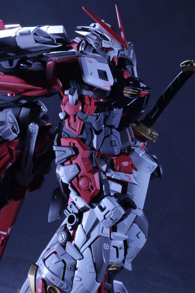 MG アストレイレッドフレーム /w フライトユニット(2020ラスト作)–6枚目/制作者：kuroxbane