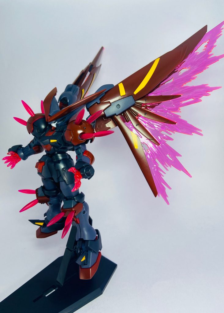 塗装中は終始明鏡止水をリピート再生。結果、テンションが上がり過ぎ丁寧さに欠ける部分もありますがご容赦ください。