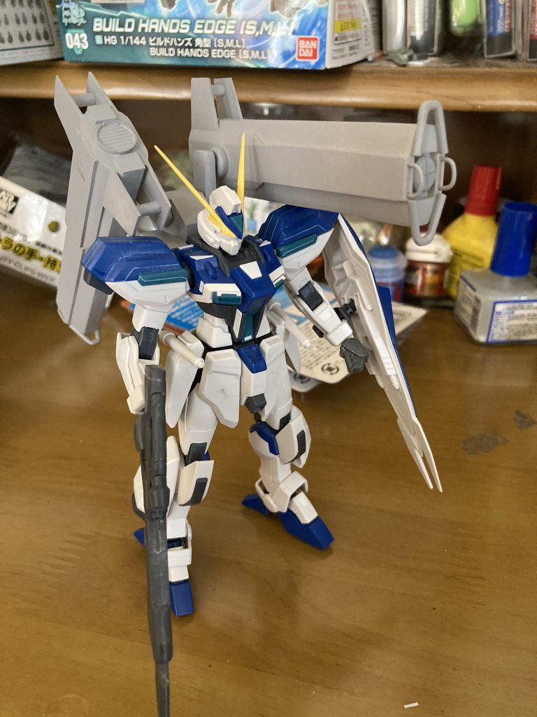 サフした状態。実はこの後後ろに転倒して破損しました。取り扱い注意です。