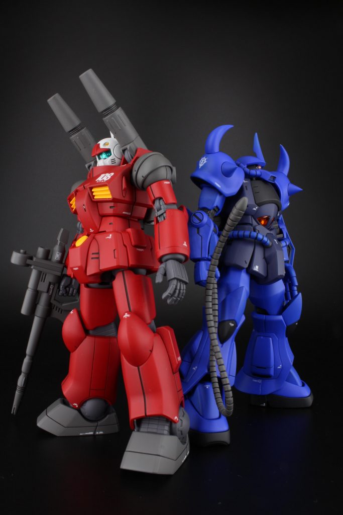 HG ガンキャノン&グフ (REVIVE)–2枚目/制作者:mandomまんだむ