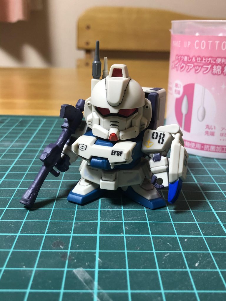 ウェザリング前状態。デカール貼るだけで結構変わります。