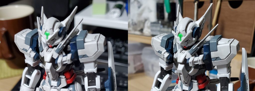 首がかなり詰まった感じだったのですこし延長しました。印象がかなり変わりますね、延長後のほうが好みです。Before:左 After:右