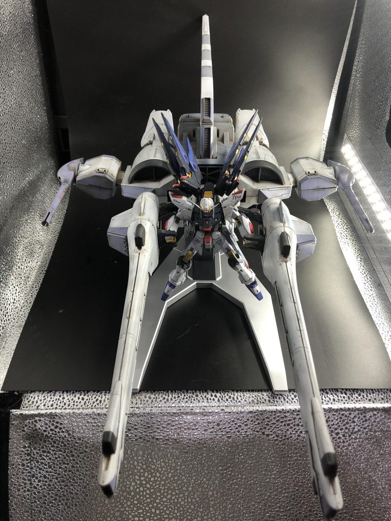 ミーティアユニット＋ストライクフリーダム HG•HGCE＋RG–3枚目/制作者：ルネ