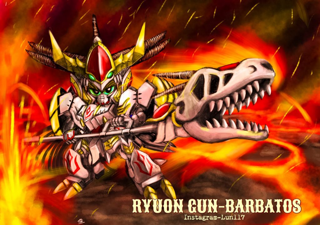 これがついにガンプラになったアートワークですが、もちろん本物のガンプラにするのは簡単ではありません