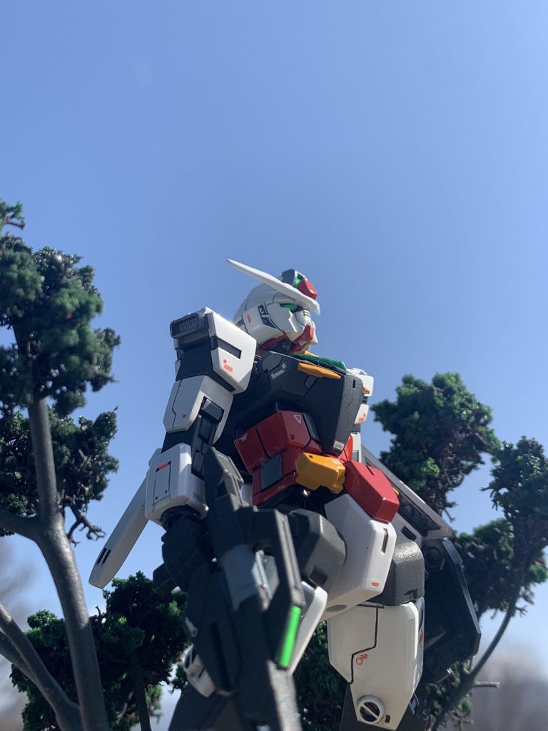 天気が良かったので珍しく野外撮影をしてきました(すぐ近くの公園ですが…)