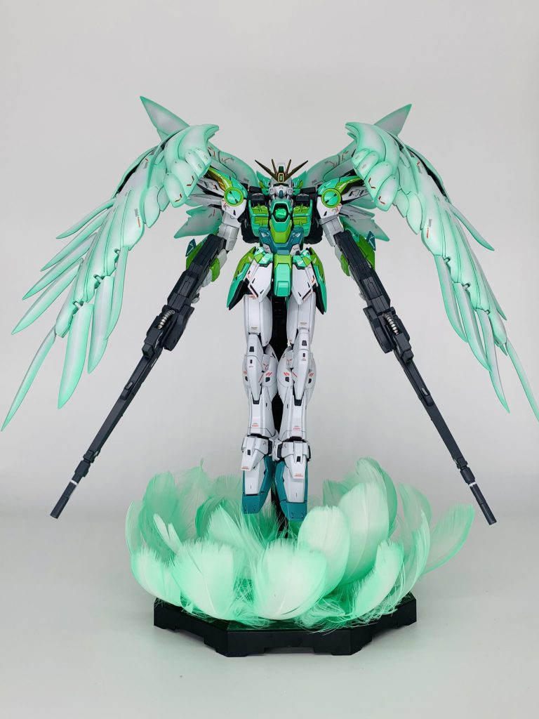 Twitterのフォロワーさんのウイングゼロに心奪われ自分もフェザーを使用。(許可は得てます^_^)