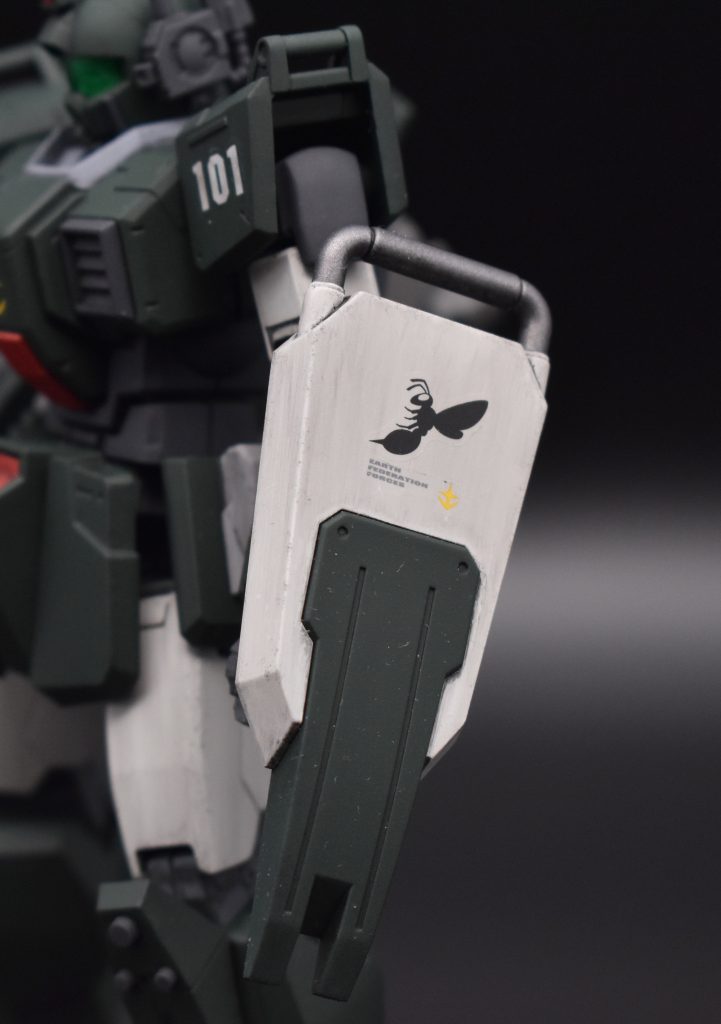 キラービーの機体名に合わせて蜂のデカールを使用。