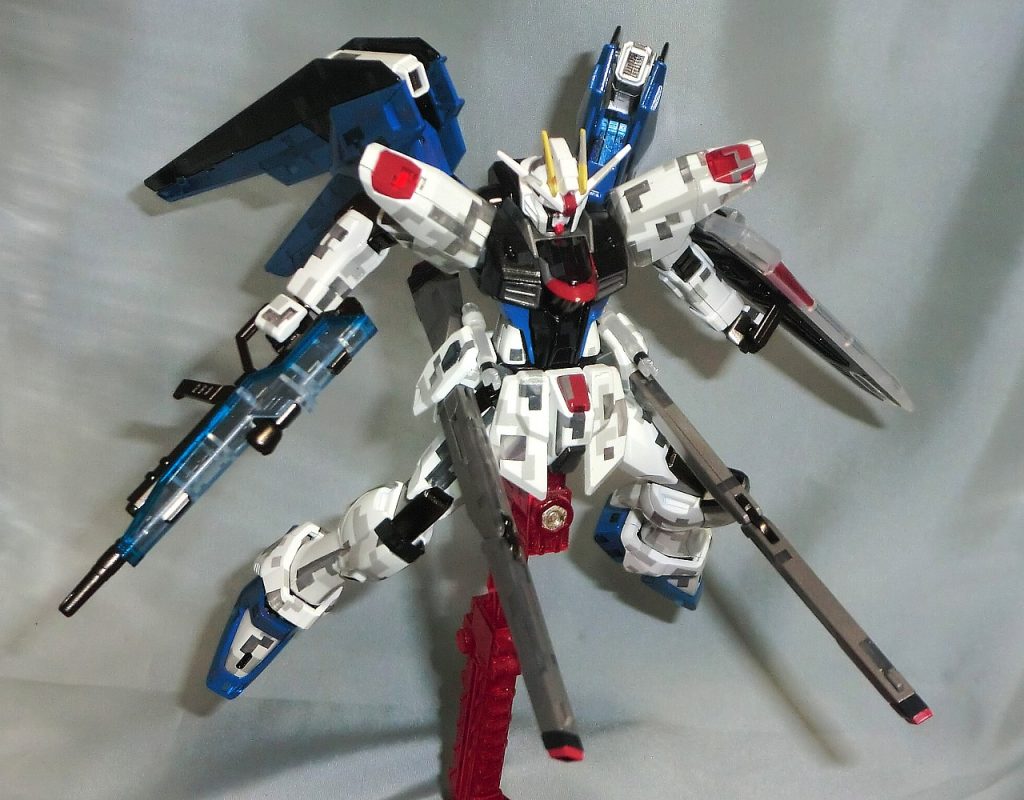 HGCEフリーダムガンダム(フェイズシフト起動時)–6枚目/制作者:@infieth