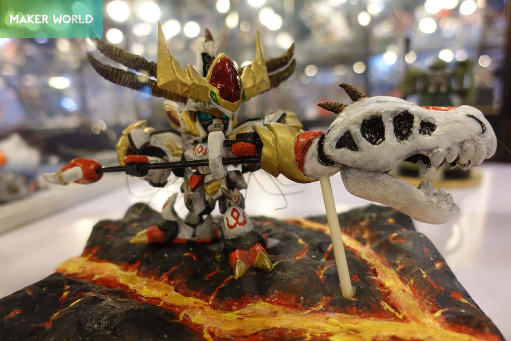 「SDEX ガンダムバルバボス」をオリジナルとして使用し、第6型態のタイプに改造しました(GBWCHK終了後にリリースされたBB戦士の「No.401 ガンダムバルバトス DX」)(他の香港の写真家による写真の著作権)