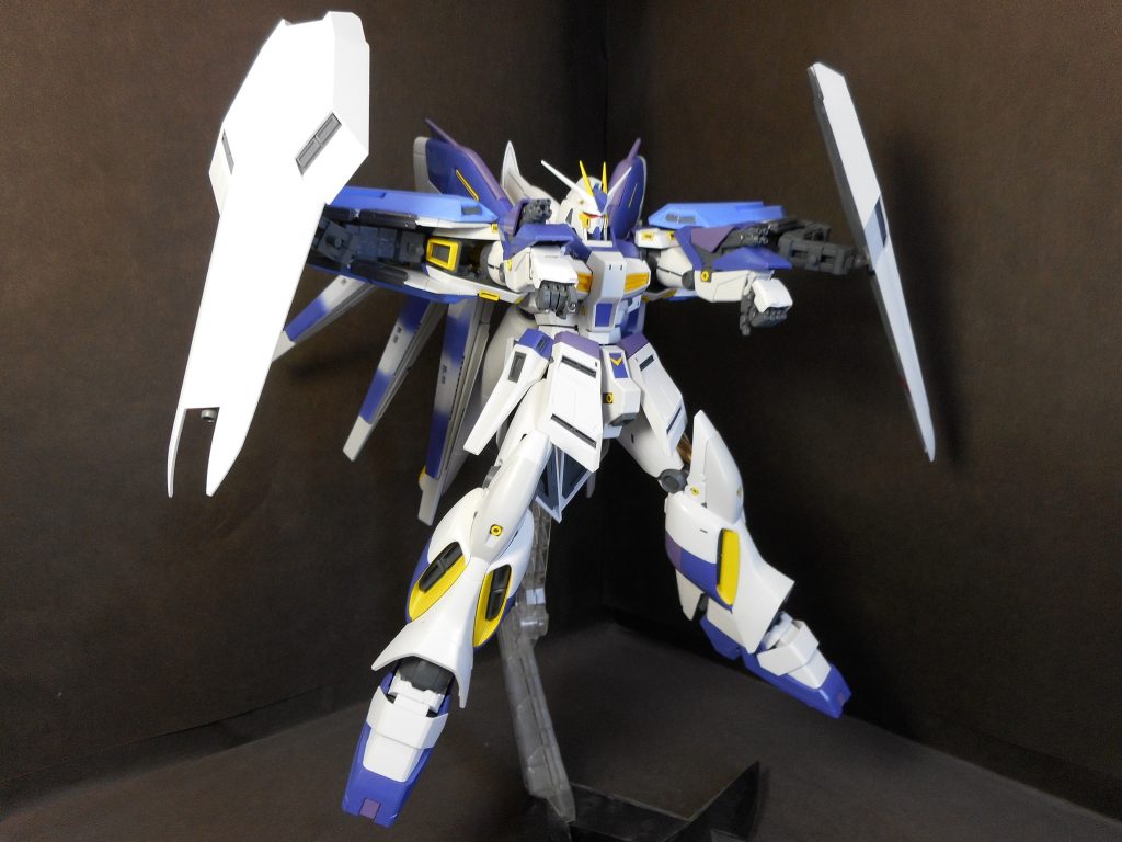 両腕をビームガトリング使用に変更