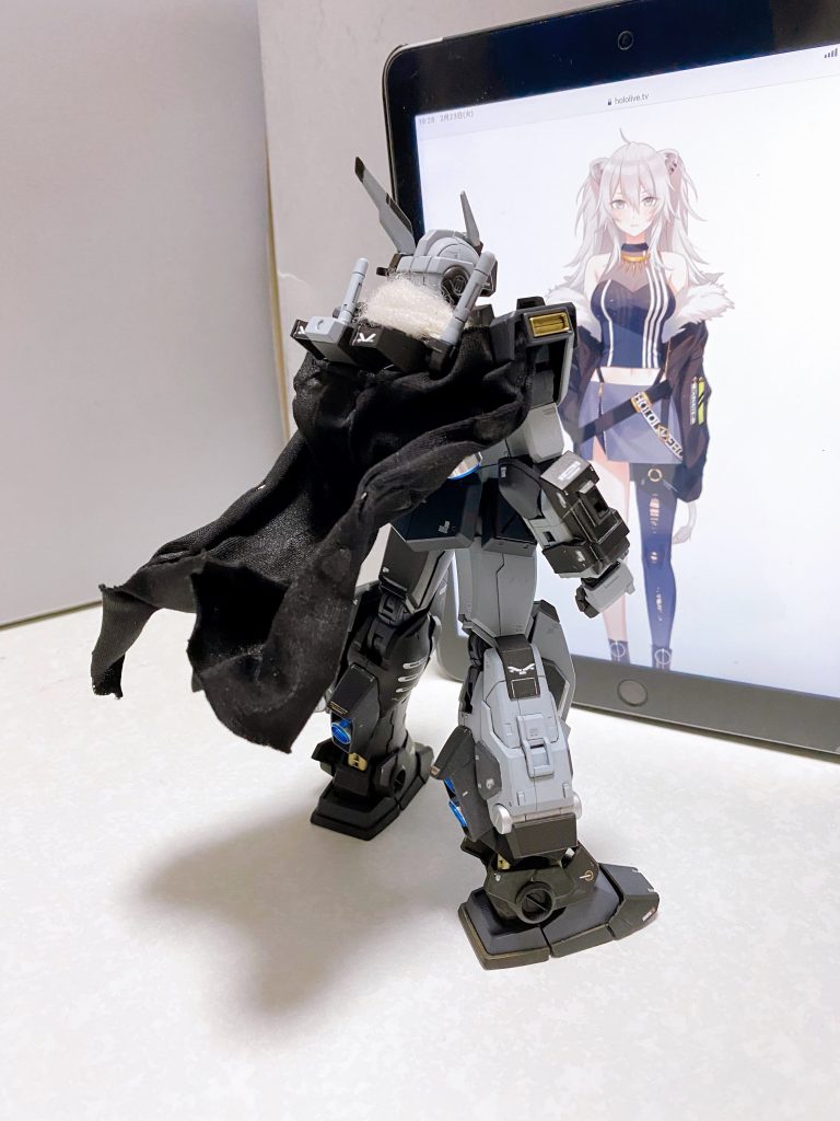 ジャケットを意識してマントを作りました。エアリズムでお肌に優しく、針金で形を固定できるようにしています…正直リベンジしたい出来ですが供養のためアップします。