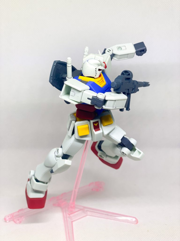 振り向き撃ち。