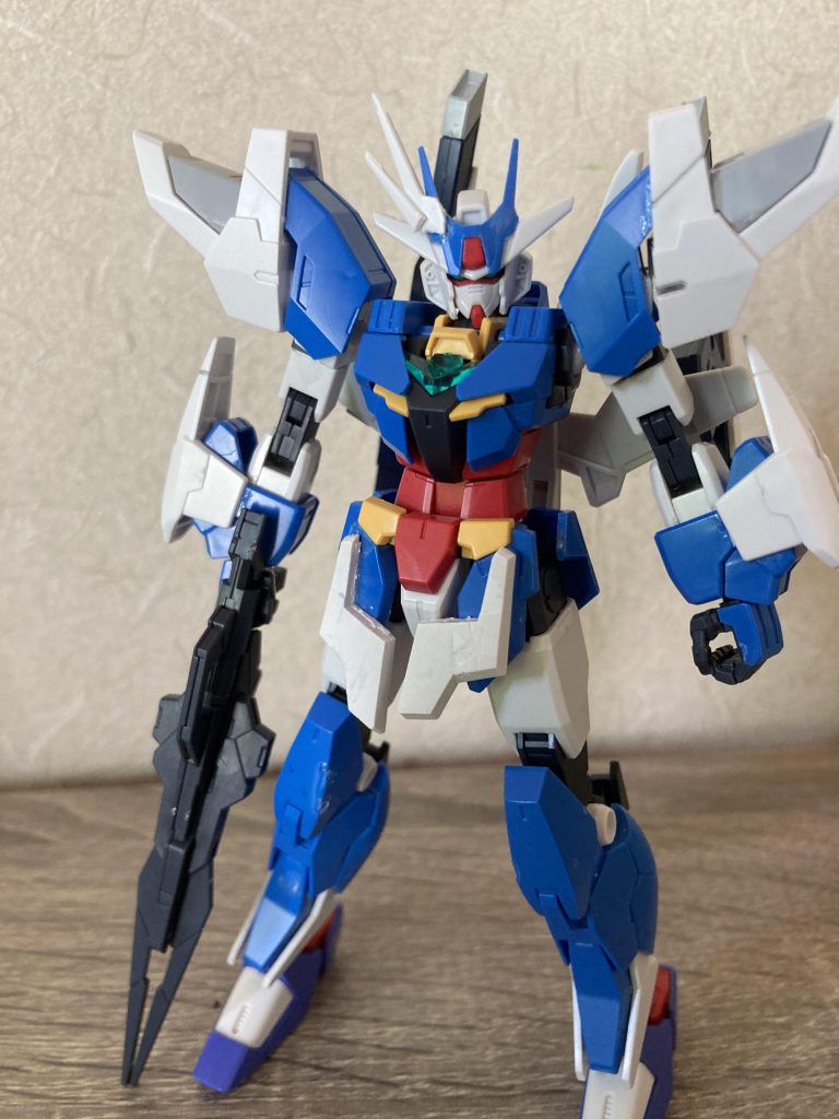 アースリィアーマーにアメイジングストライクフリーダムのパーツをつけました